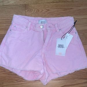 BDG pink shorts